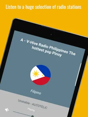 Philippines Radio 🇵🇭📻 Rady android App screenshot 1