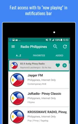 Philippines Radio 🇵🇭📻 Rady android App screenshot 3