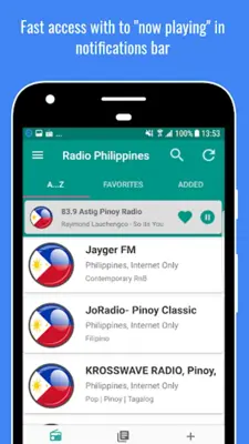 Philippines Radio 🇵🇭📻 Rady android App screenshot 8